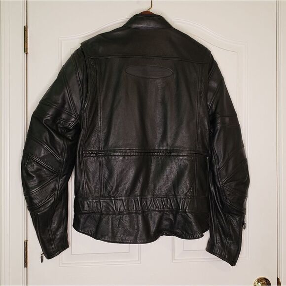 Vintage Harley Davidson Leather Riding Jacket - Picture 8 of 14